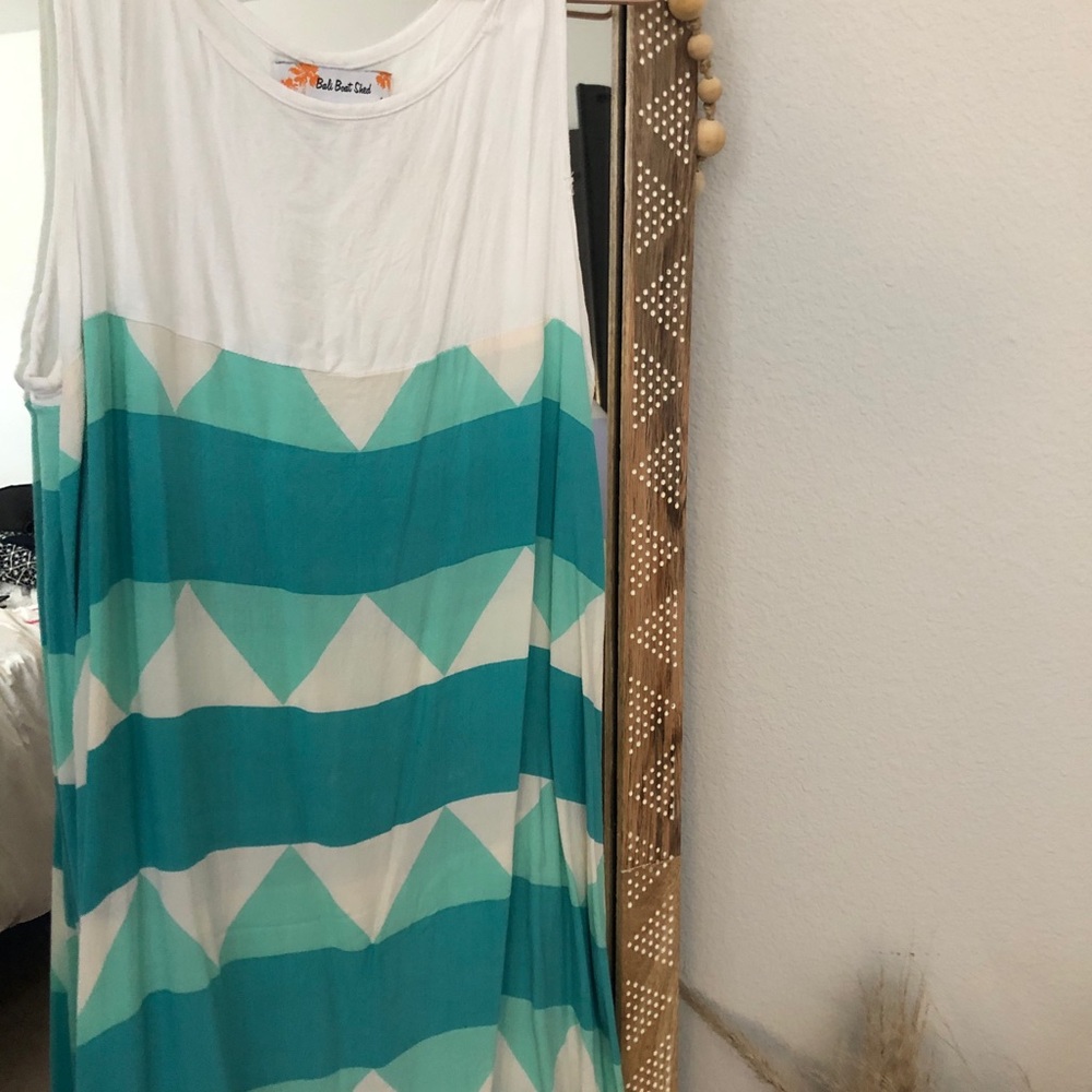 Bali Boat Shed dress